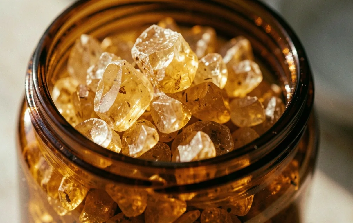 Botanical Resin Detail